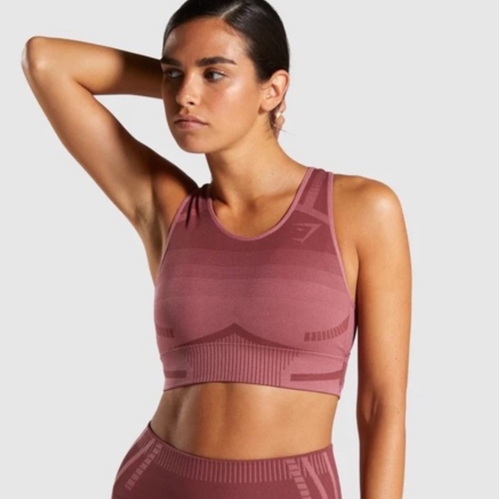 Gymshark geo seamless sports bra